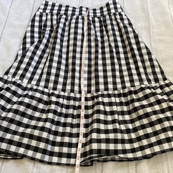 J. Crew Factory midi gingham skirt with fabulous bow. - Picture 10 of 10